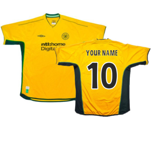 Celtic 2002-03 Away Shirt (Excellent) (Your Name)