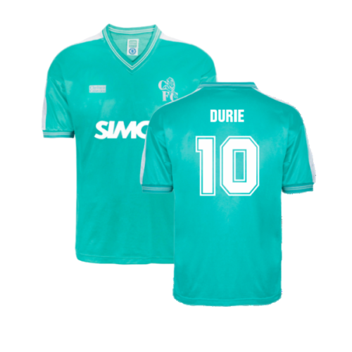 Chelsea 1987 Away Retro Football Shirt (Durie 10)