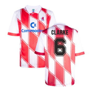 Chelsea 1990 Away Retro Football Shirt (Clarke 6)