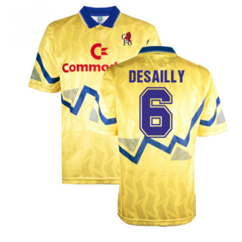 Chelsea 1990 Third Football Shirt (DESAILLY 6)