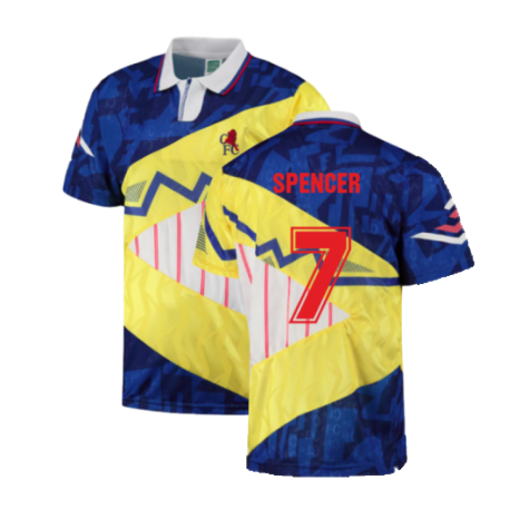 Chelsea 1992 Mash Up Retro Football Shirt (Spencer 7)