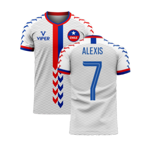 Chile 2024-2025 Away Concept Football Kit (Viper) (ALEXIS 7)