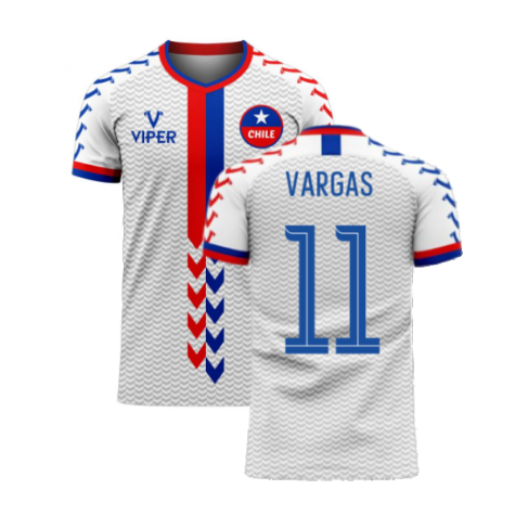Chile 2025-2026 Away Concept Football Kit (Viper) (VARGAS 11)