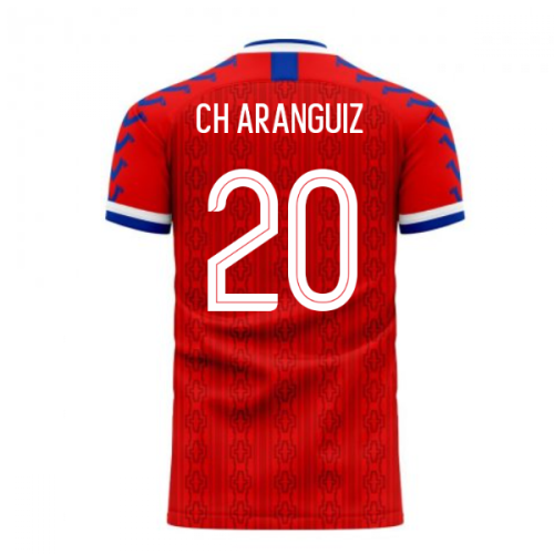 Chile 2024-2025 Home Concept Football Kit (Viper) (CH ARANGUIZ 20)