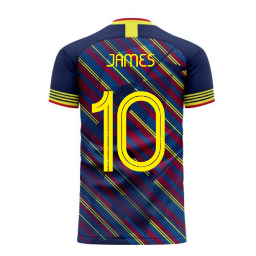 Colombia 2024-2025 Third Concept Football Kit (Libero) (JAMES 10)