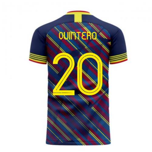 Colombia 2024-2025 Third Concept Football Kit (Libero) (QUINTERO 20)