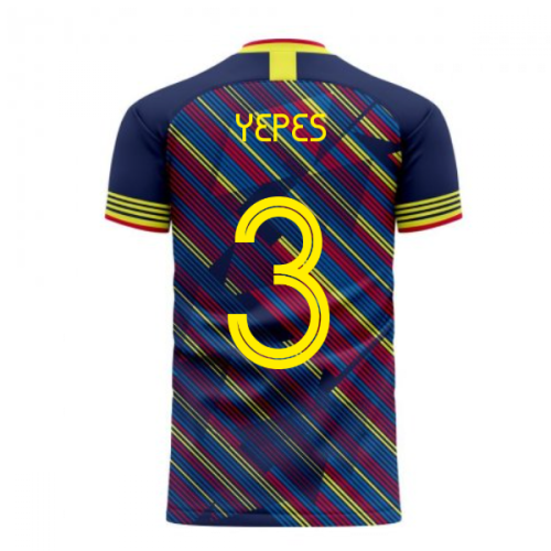 Colombia 2024-2025 Third Concept Football Kit (Libero) (YEPES 3)