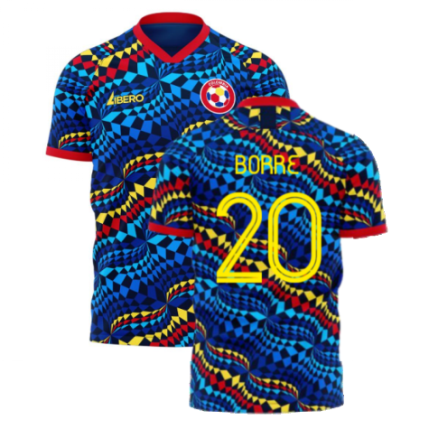 Colombia 2025-2026 Fourth Concept Football Kit (Libero) (BORRE 20)