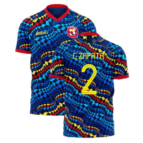 Colombia 2024-2025 Fourth Concept Football Kit (Libero) (C ZAPATA 2)