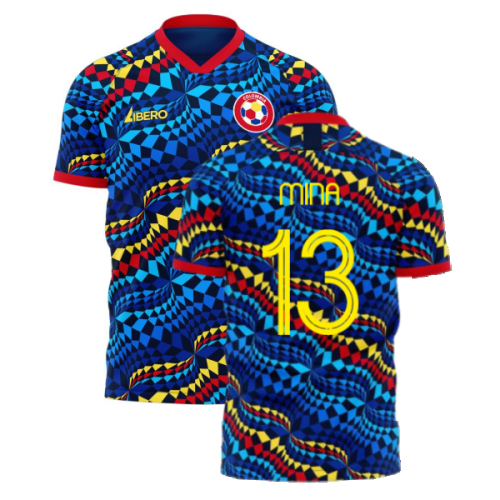 Colombia 2024-2025 Fourth Concept Football Kit (Libero) (MINA 13)