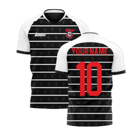 Corinthians 2025-2026 Away Concept Football Kit (Libero) (Your Name)