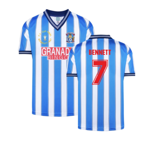 Coventry 1987 FA Cup Final Retro Shirt (Bennett 7)