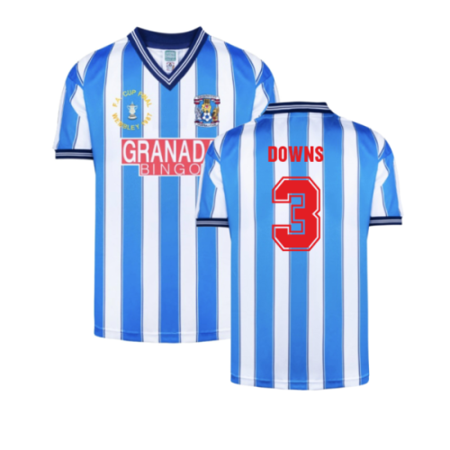 Coventry 1987 FA Cup Final Retro Shirt (Downs 3)