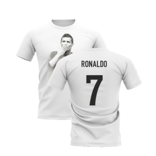 Cristiano Ronaldo Legend T-Shirt (White) (Ronaldo 7)