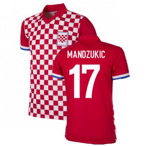 Croatia 1992 Retro Football Shirt (MANDZUKIC 17)