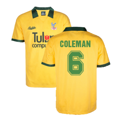 Crystal Palace 1991 Away Retro Shirt (Coleman 6)