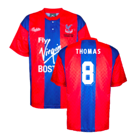 Crystal Palace 1991 ZDS Cup Final Shirt (Thomas 8)