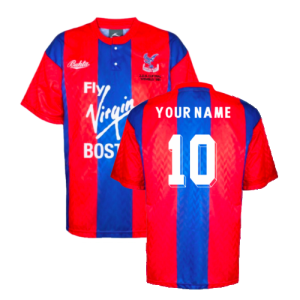 Crystal Palace 1991 ZDS Cup Final Shirt (Your Name)