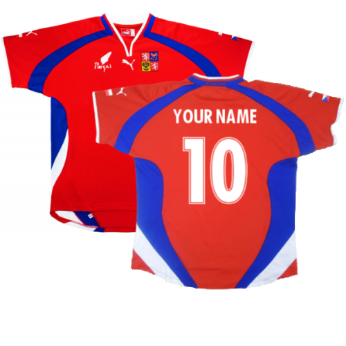 Czech Republic 2000-02 Home Shirt ((Fair) L) (Your Name)
