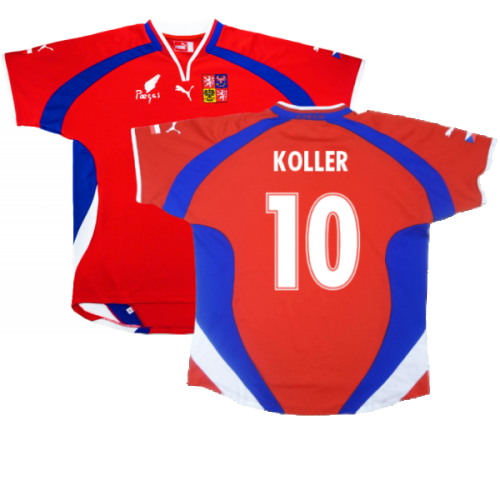 Czech Republic 2000-02 Home Shirt ((Very Good) XL) (Koller 10)