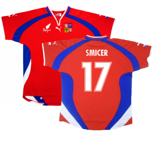 Czech Republic 2000-02 Home Shirt ((Very Good) XL) (Smicer 17)