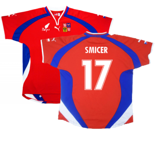 Czech Republic 2000-02 Home Shirt ((Very Good) XL) (Smicer 17)