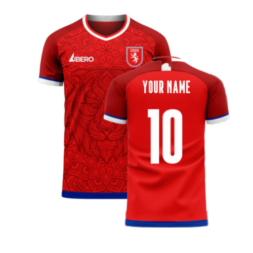 Czech Republic 2024-2025 Home Concept Kit (Libero) (Your Name)