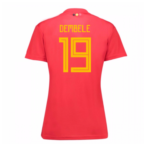 2018-19 Belgium Home Womens Shirt (Dembele 19)