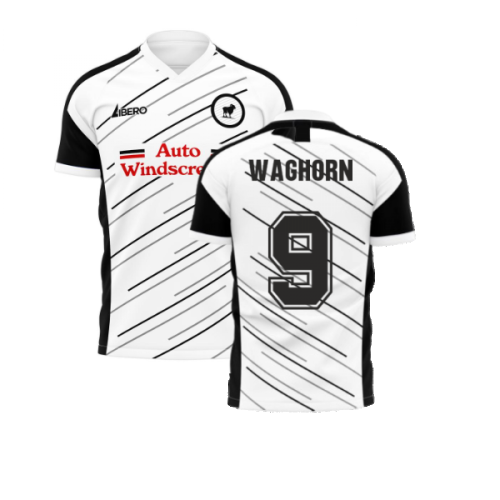 Derby 2024-2025 Home Concept Football Kit (Libero) (Waghorn 9)