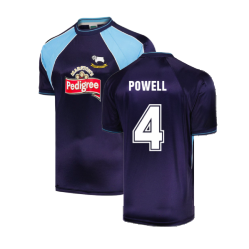 Derby County 2002 Away Retro Shirt (Powell 4)