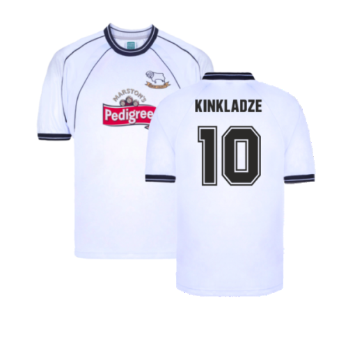 Derby County 2002 Home Retro Shirt (Kinkladze 10)