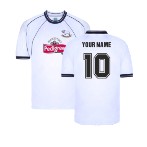 Derby County 2002 Home Retro Shirt (Your Name)