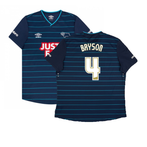 Derby County 2014-15 Away Shirt ((Good) XXL) (Bryson 4)