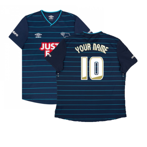 Derby County 2014-15 Away Shirt ((Good) XXL) (Your Name)
