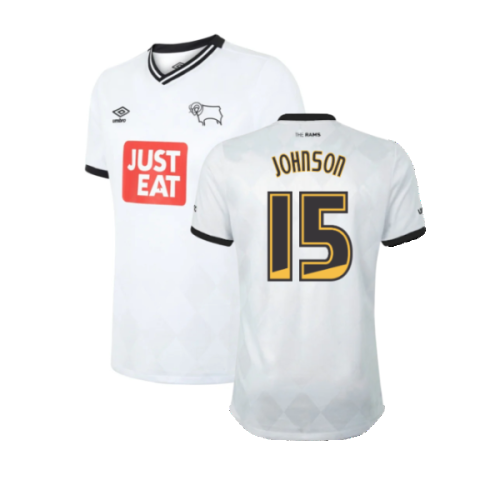 Derby County 2015-16 Home Shirt ((Good) XXL) (Johnson 15)