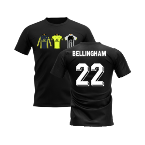 Dortmund 1996-1997 Retro Shirt T-shirt (Black) (Bellingham 22)