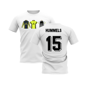Dortmund 1996-1997 Retro Shirt T-shirt (White) (Hummels 15) Dortmund 1996-1997 Retro Shirt T-shirt (White) (Hummels 15)
