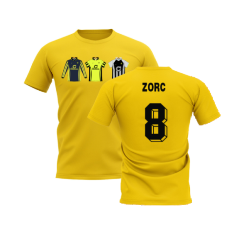 Dortmund 1996-1997 Retro Shirt T-shirt (Yellow) (Zorc 8)