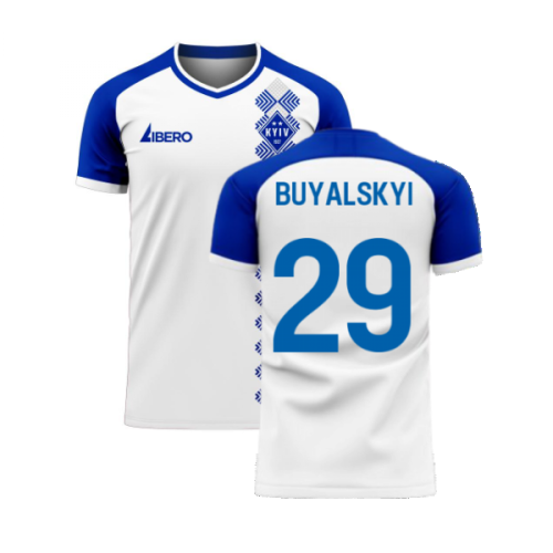 Dynamo Kyiv 2024-2025 Home Concept Football Kit (Libero) (BUYALSKYI 29)