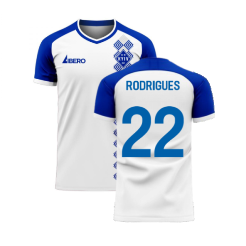 Dynamo Kyiv 2024-2025 Home Concept Football Kit (Libero) (RODRIGUES 22)