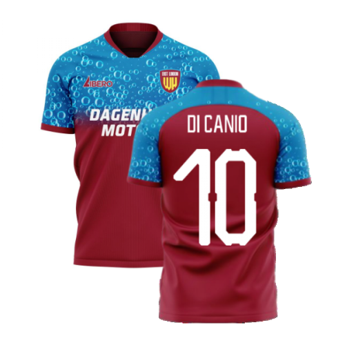 East London 2024-2025 Home Concept Football Kit (Libero) (DI CANIO 10)