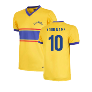 Ecuador 1983 Retro Football Shirt