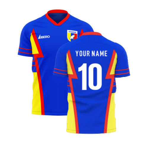 Ecuador 2024-2025 Away Concept Football Kit (Libero) (Your Name)