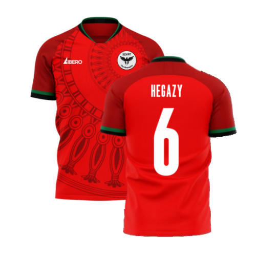 Egypt 2024-2025 Home Concept Football Kit (Libero) (HEGAZY 6)