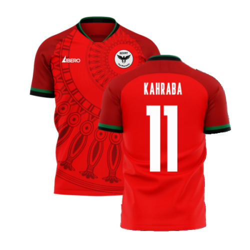 Egypt 2024-2025 Home Concept Football Kit (Libero) (KAHRABA 11)