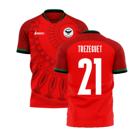 Egypt 2024-2025 Home Concept Football Kit (Libero) (TREZEGUET 21)