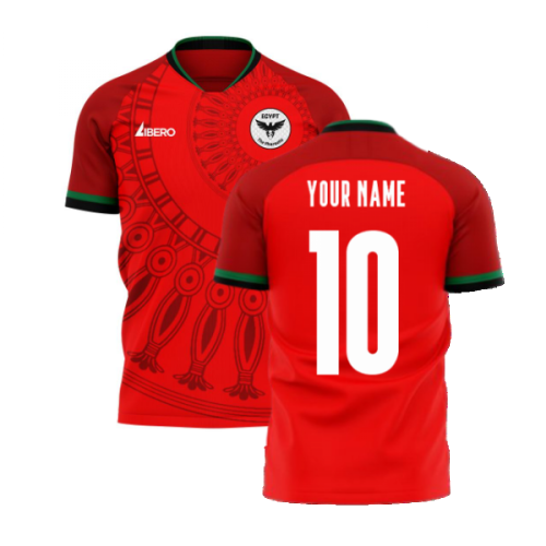 Egypt 2024-2025 Home Concept Football Kit (Libero) (Your Name)