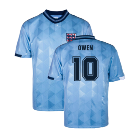 England 1989 Third Retro Shirt (Owen 10)