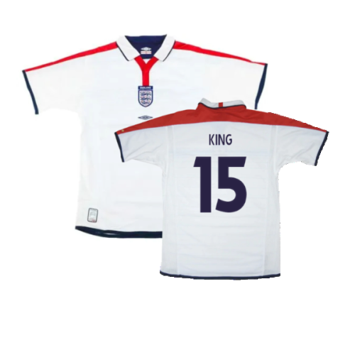 England 2003-05 Home Shirt ((Very Good) L) (King 15)