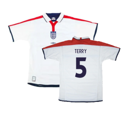 England 2003-05 Home Shirt ((Very Good) L) (Terry 5)